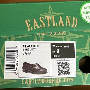 Women’s Eastland Classic I Burgundy Penny Loafer